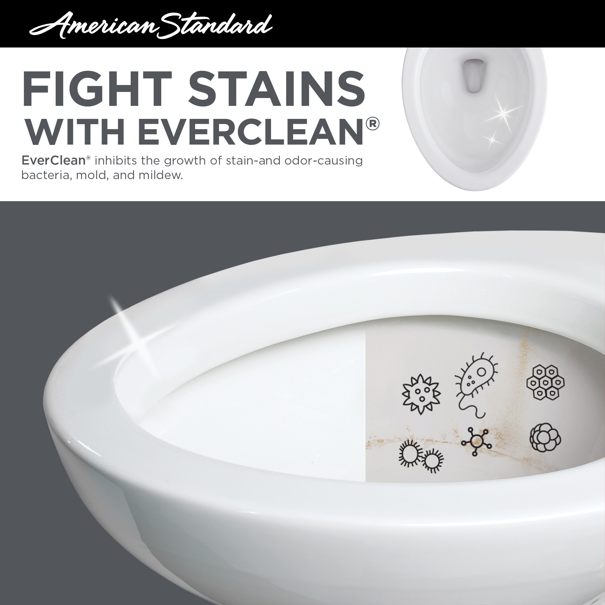 Cadet 3 FloWise 1.28 GPF/4.8 LPF Left Trip Lever 16/1-2-in. Round-Front Toilet with Slow-Close Seat